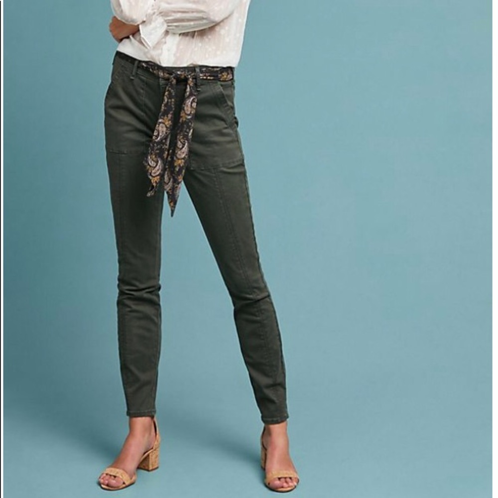 Anthropologie Jefferson Slim Utility Pants